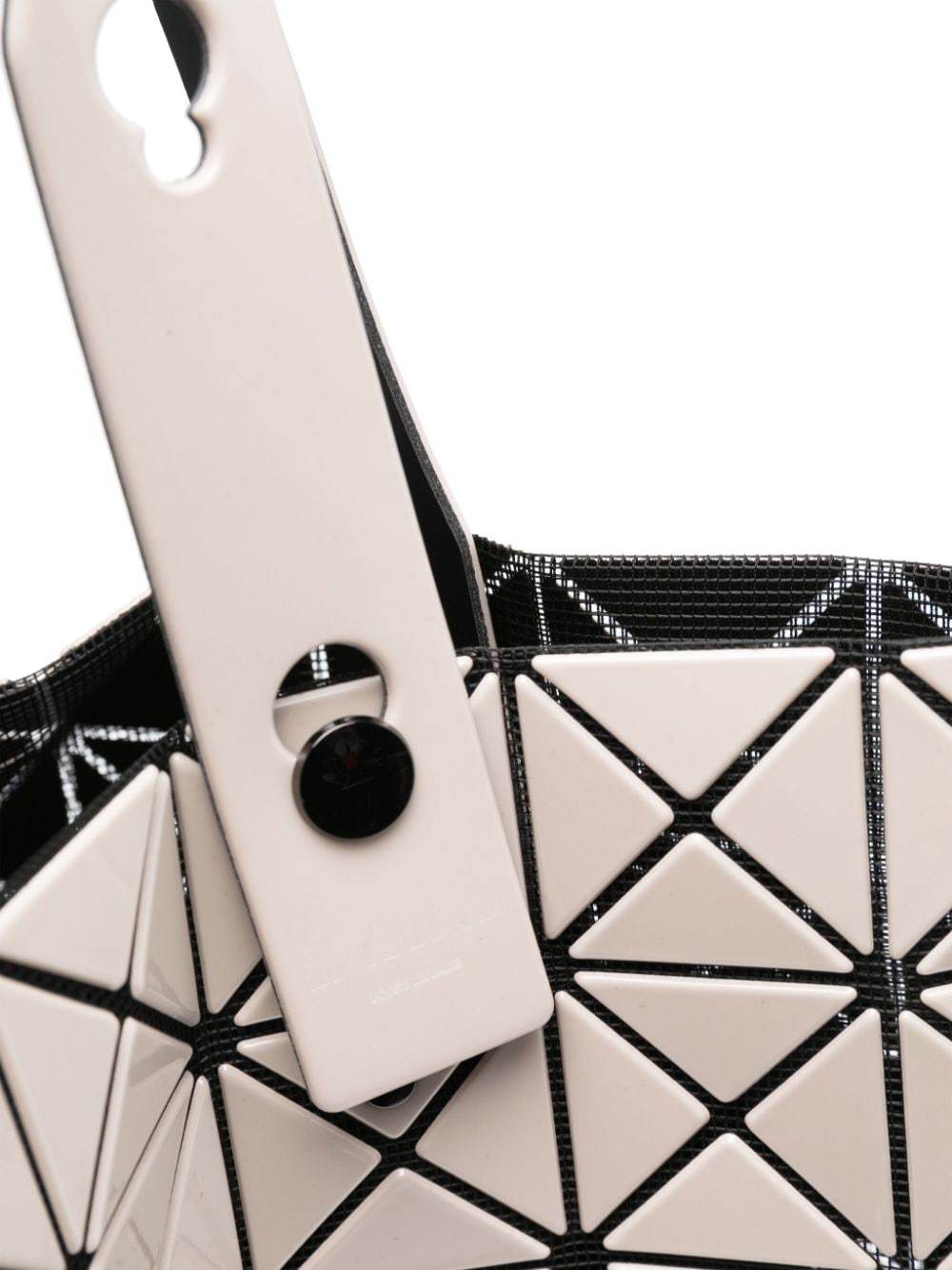 Bao Bao Issey Miyake Square Prism Tote Bag In White