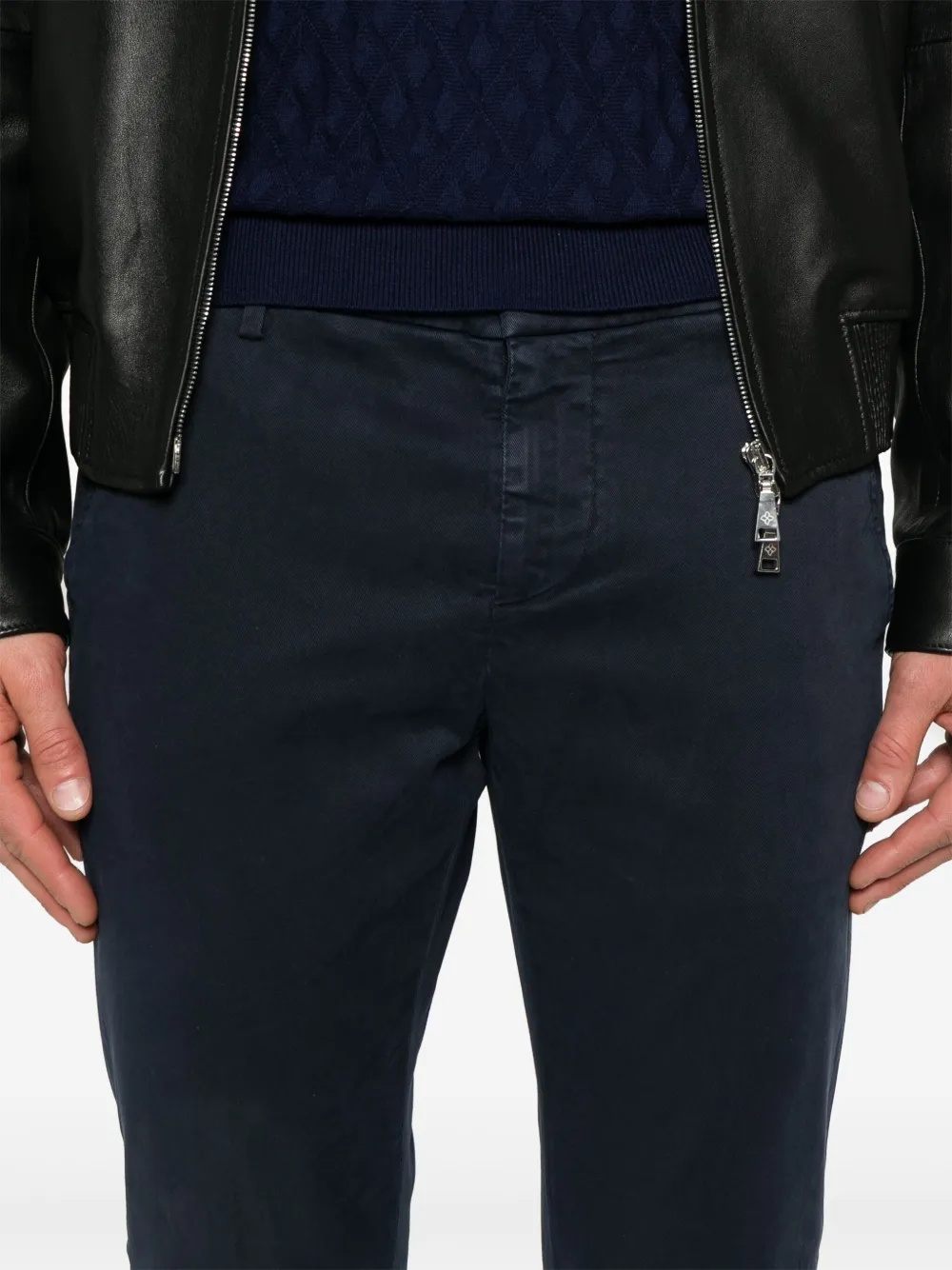 Dondup Gaubert Tapered Trousers In Blue