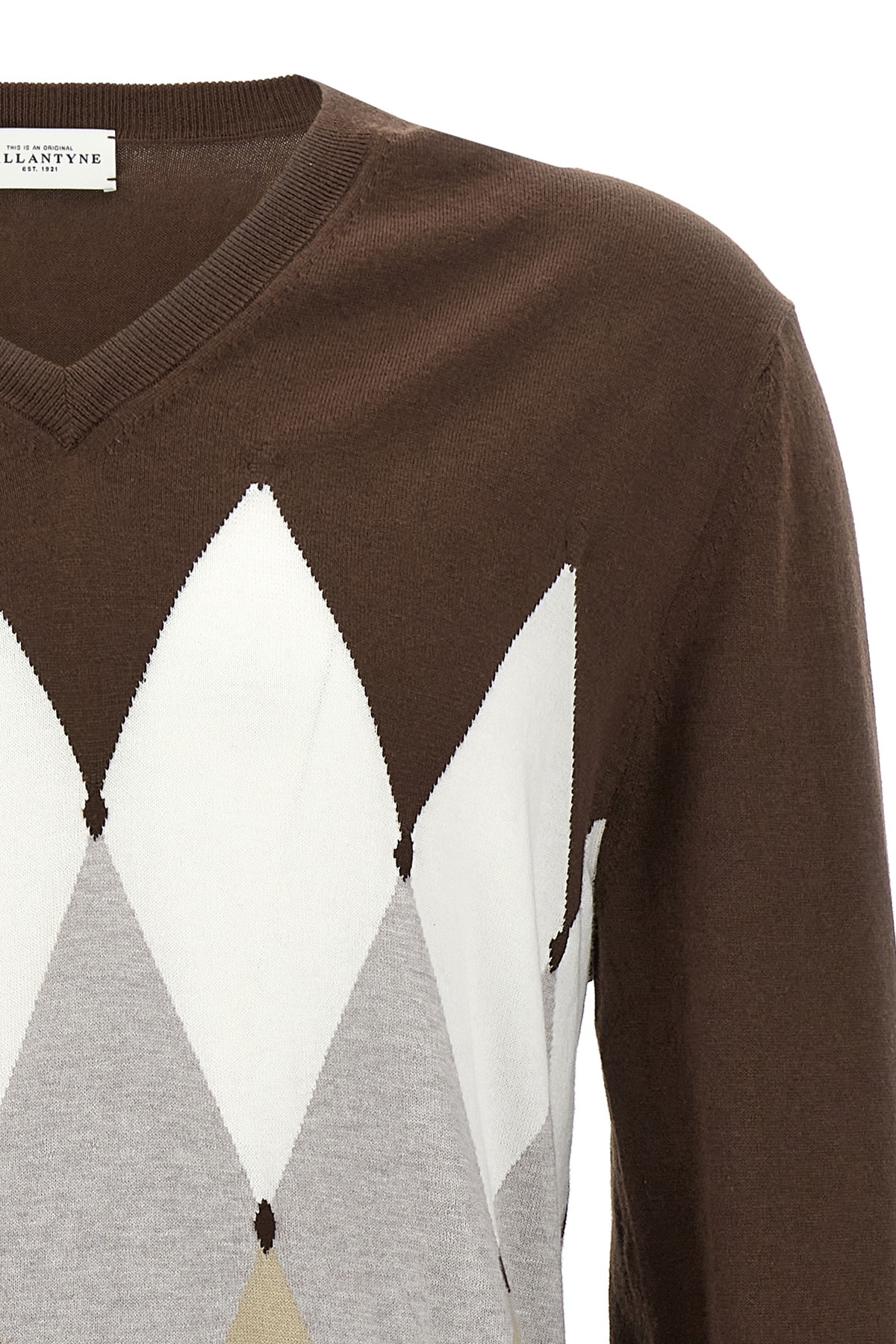Ballantyne Argyle Sweaters And Cardigans In Multicolor