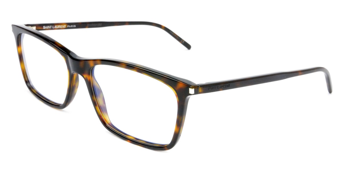 Saint Laurent Logo Flat Mirror In Black