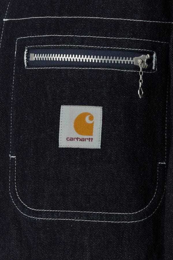 Junya Watanabe Carhartt Jacket With Collared Design And Multiple Pockets In Black