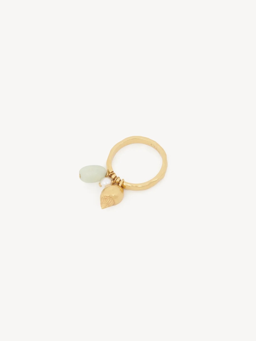 Chloé Shells Ring In Gold