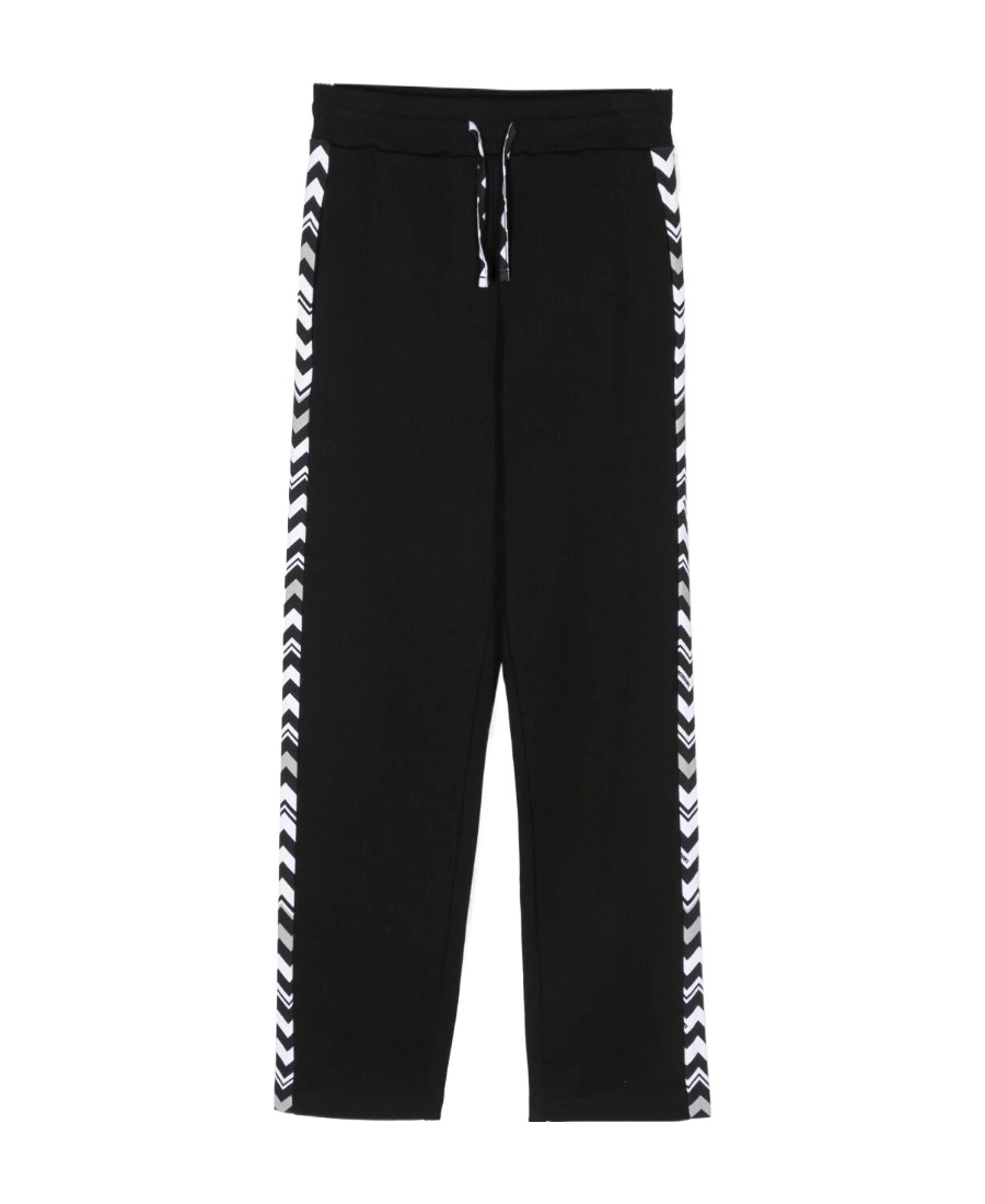 Missoni Chevron-print Track Pants In Black