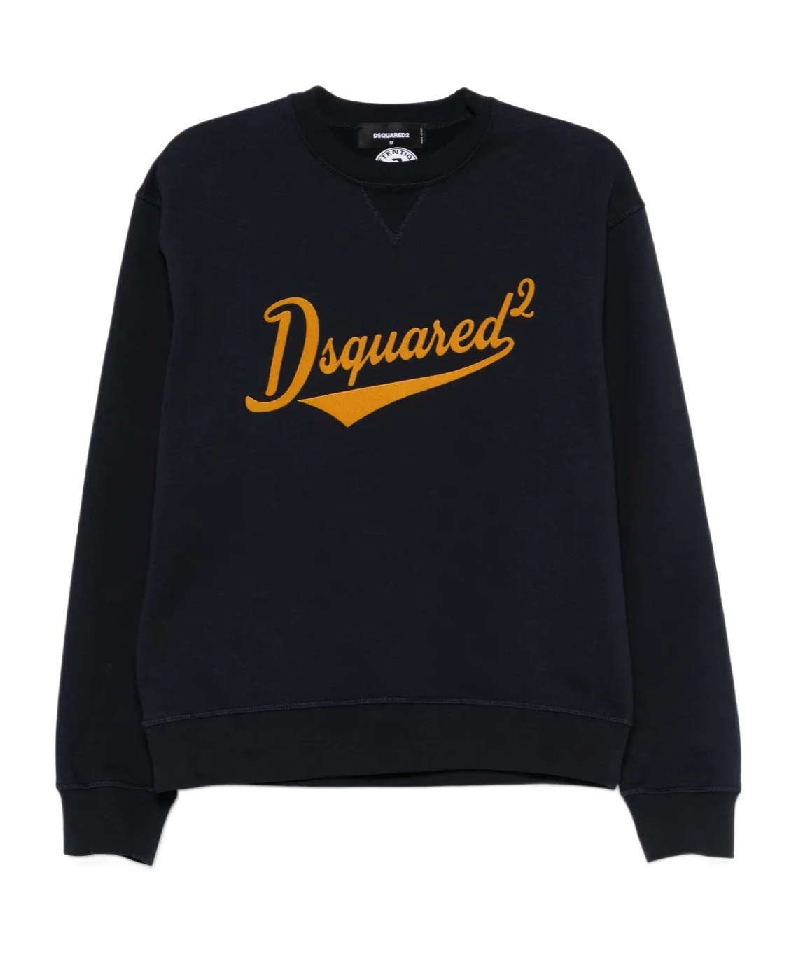 Dsquared2 Wool Pullover With Logo In Black