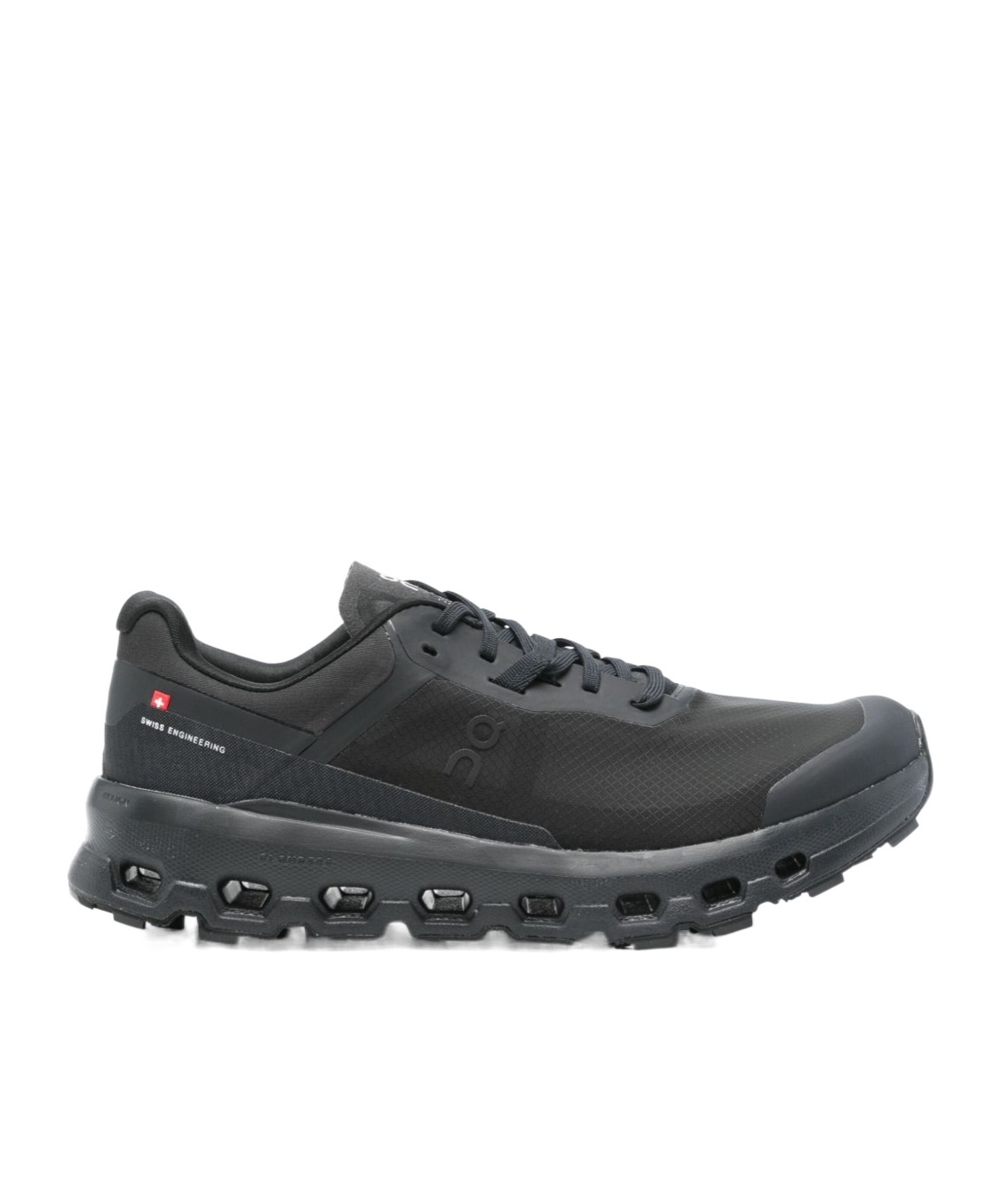 On Running Cloudvista 2 Lace-up Sneakers In Black