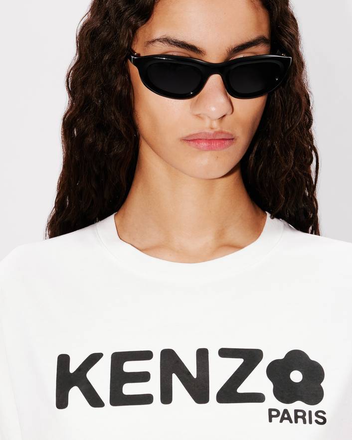 Kenzo Gots Boke Flower 2.0 T-shirt In White