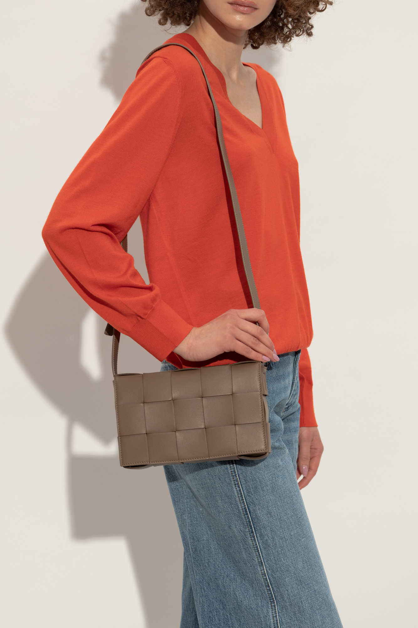 BOTTEGA VENETA FLIP SHOULDER BAG