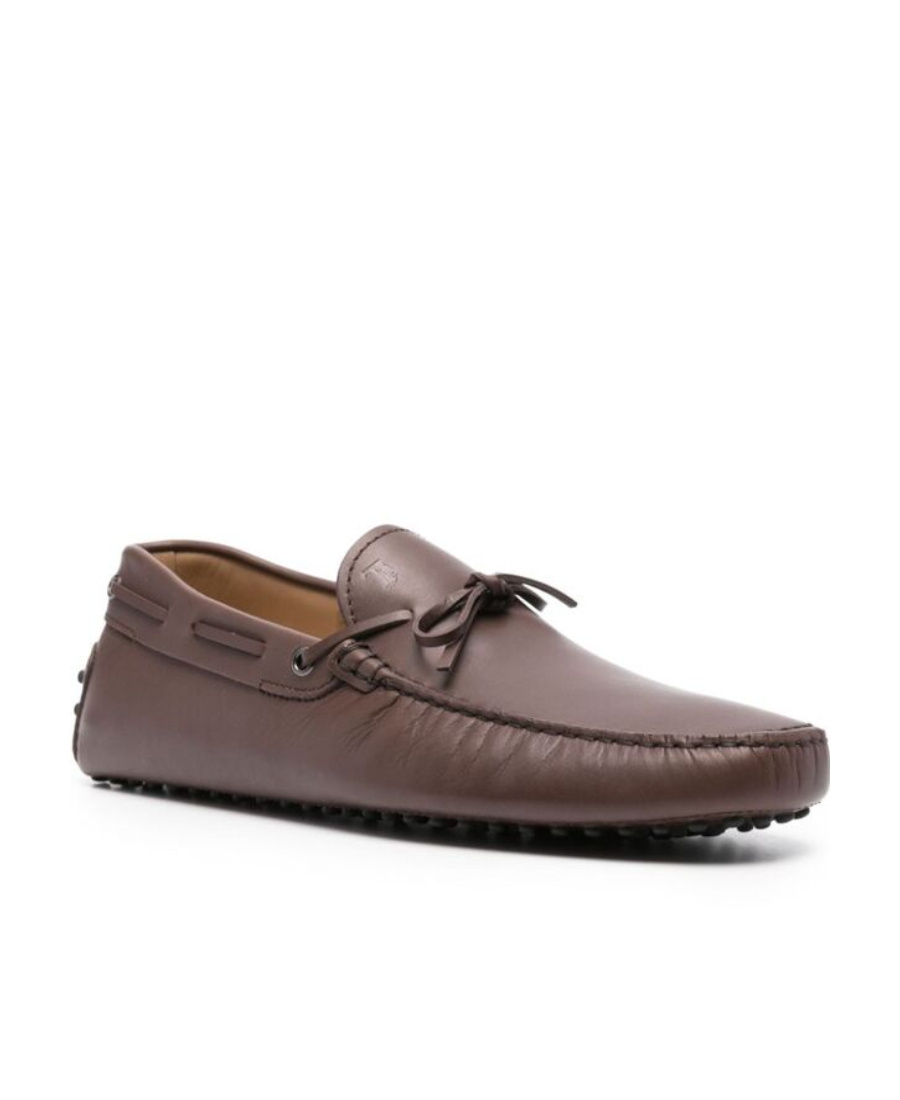 Tod's Gommino Leather Driving Shoes In Brown