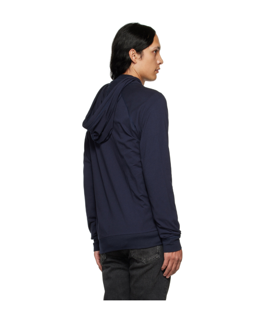 PAUL SMITH LOGO HOODED CASUAL JACKET