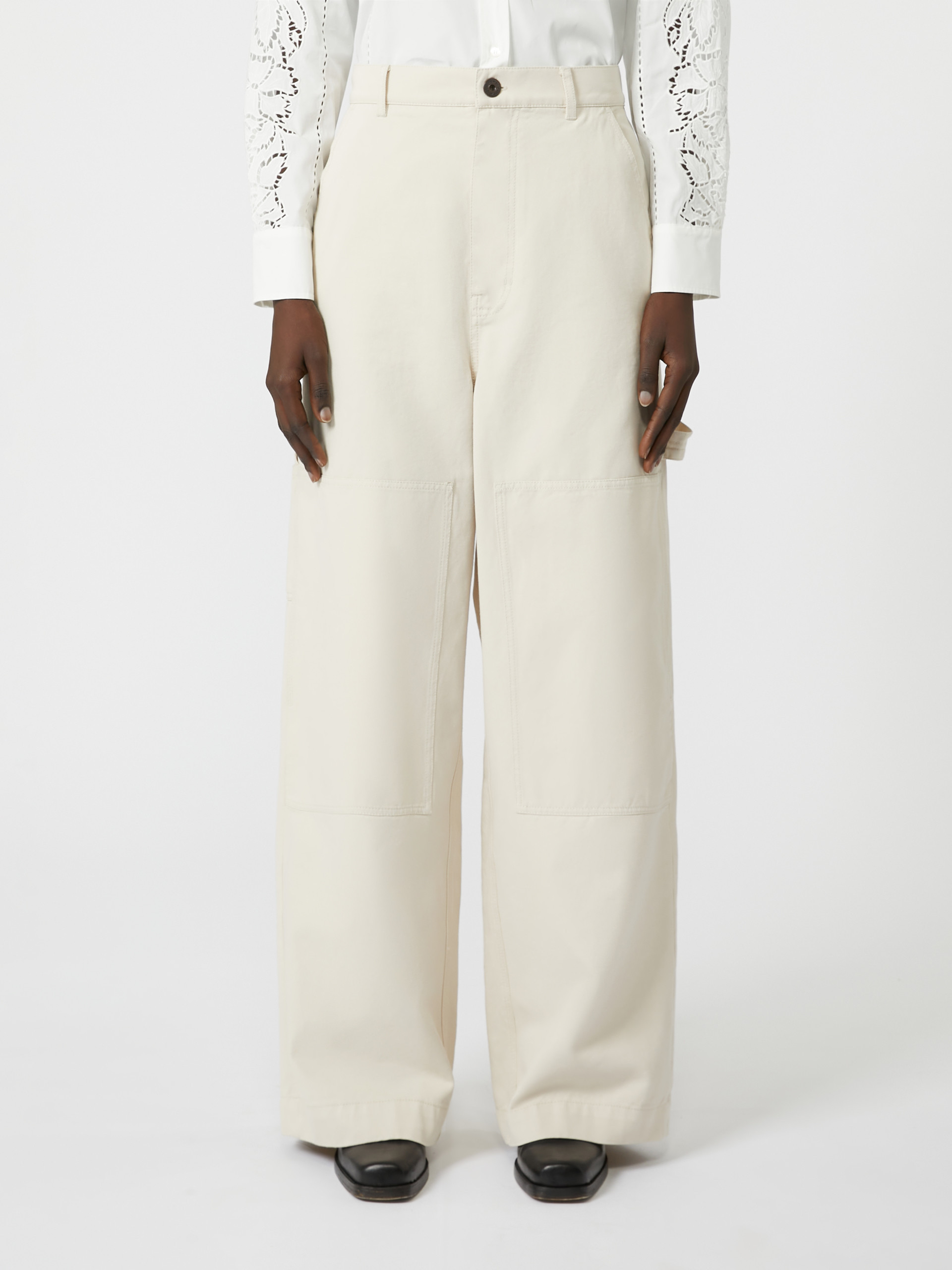 Weekend Max Mara Caronte Long Trouser Beige