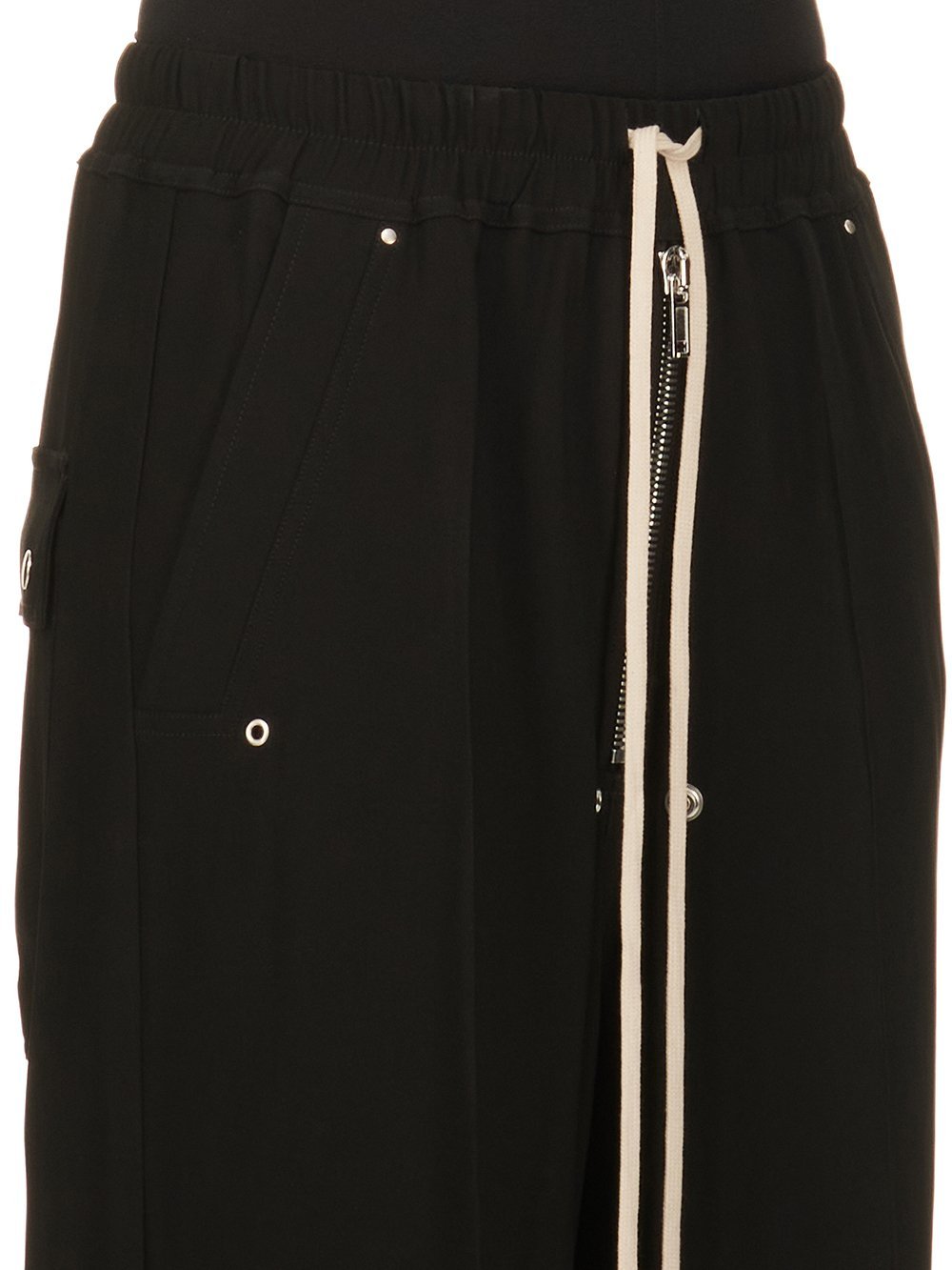 Shop Rick Owens Bela Wide-leg Trousers In Black