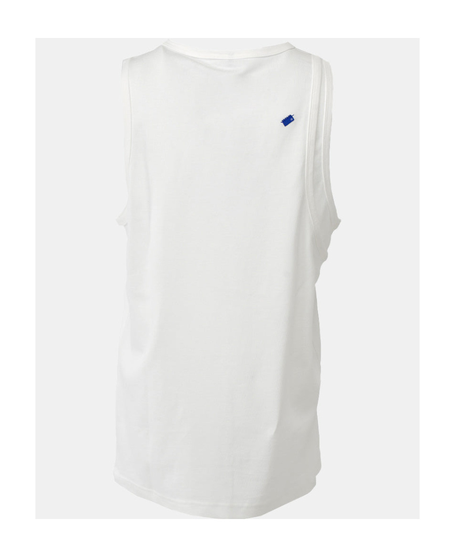 Ader Error A-peec Logo Sleeveless Vest In White