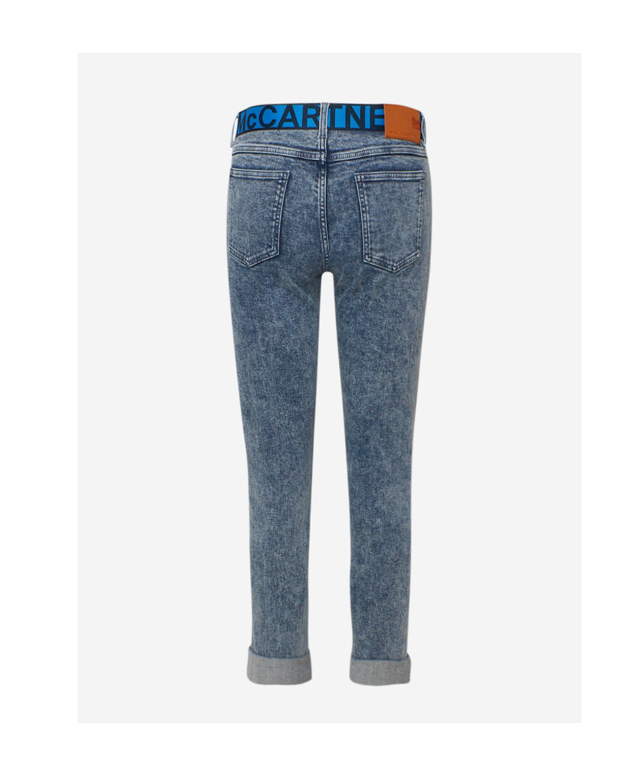 Stella Mccartney Stella Mc Cartney Blue Skinny Jeans In Blue