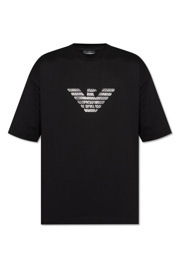 Emporio Armani T-shirt In Black