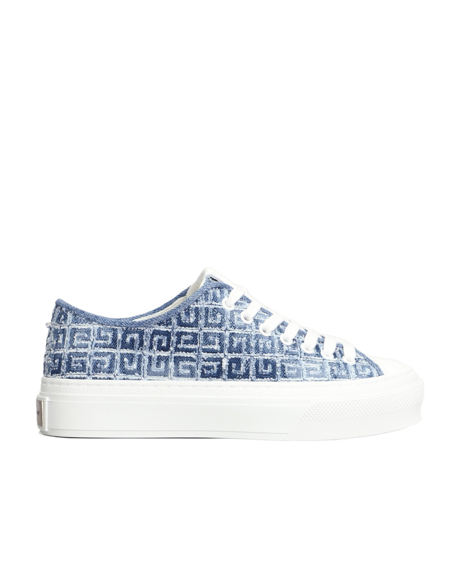 GIVENCHY CITY 4G DENIM SNEAKERS