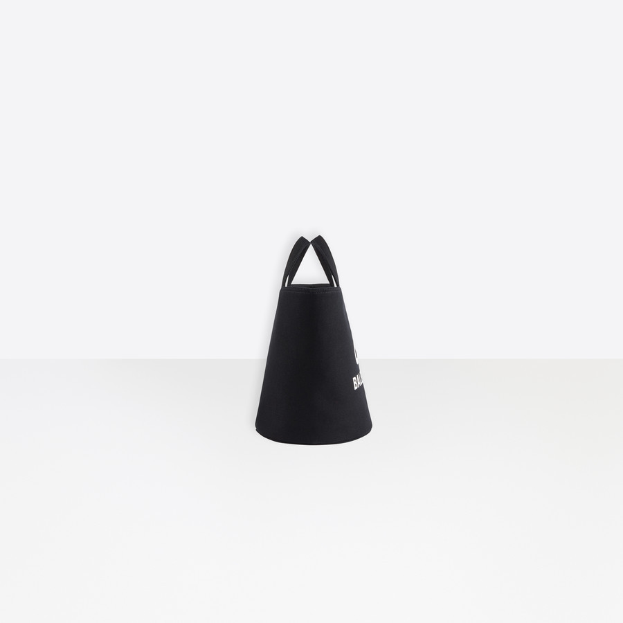 Balenciaga Borsa Tote Wave Xs Handbag In Black