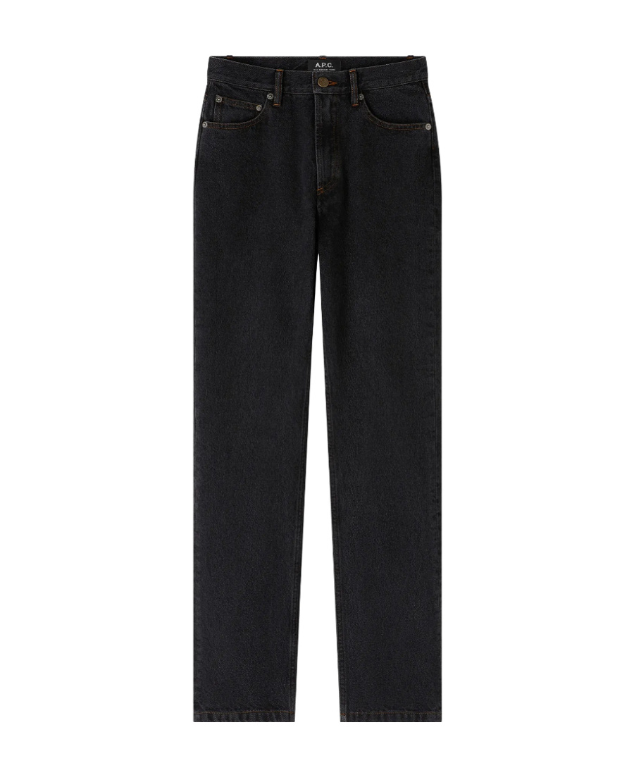 Apc Molly High-waist Jeans In Black