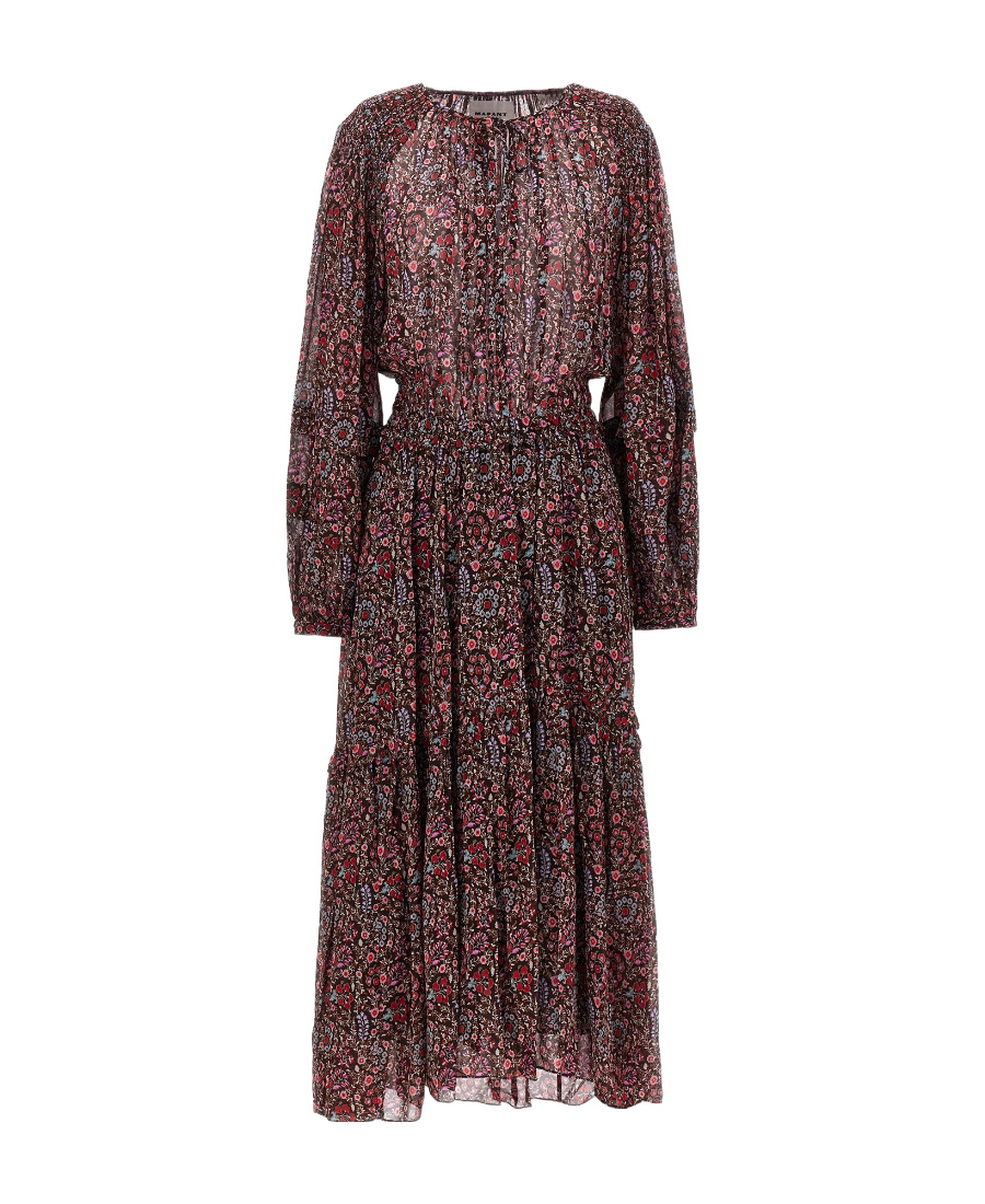 Isabel Marant Étoile Naema Dress In Multicolor