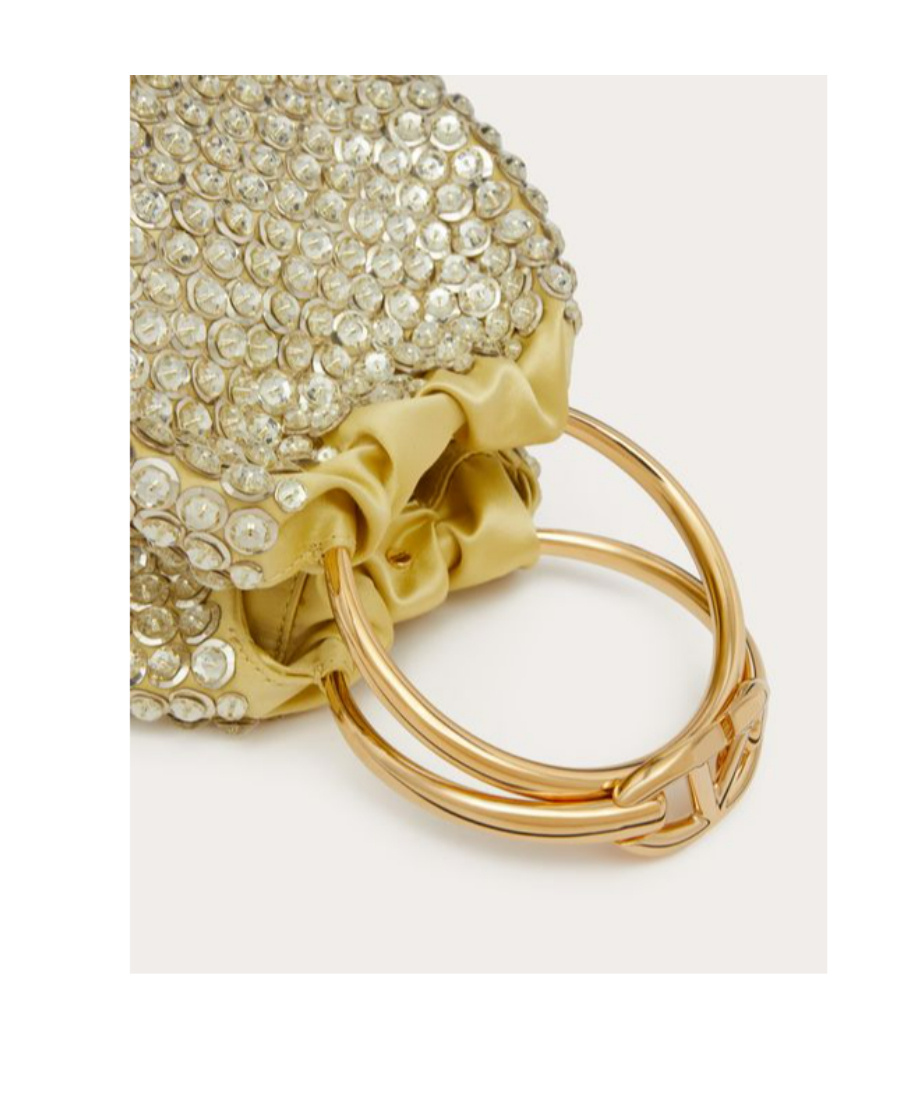 VALENTINO GARAVANI VALENTINO CARRY SECRETS EMBELLISHED TOP HANDLE BAG