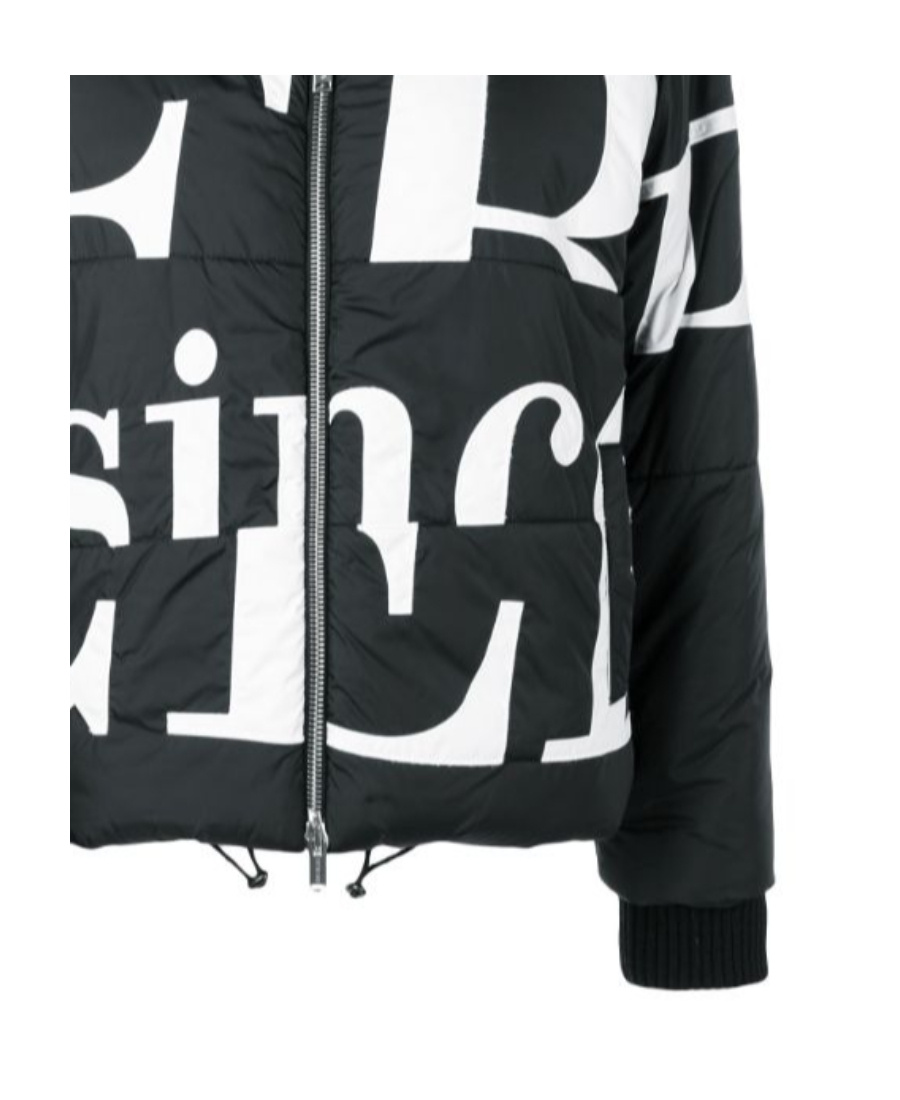 Iceberg Logo Details Cotton Suit In Black