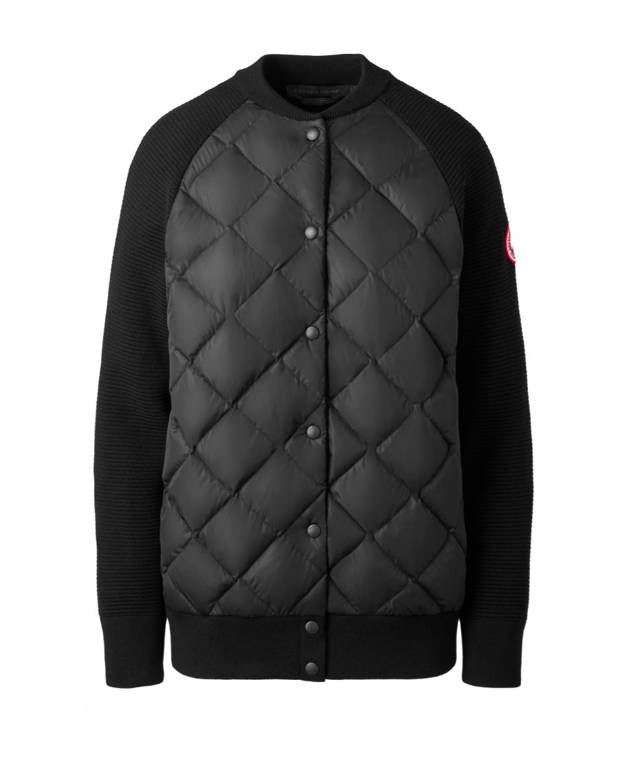 CANADA GOOSE LONG-SLEEVED QUILTED DOWN JACKET 