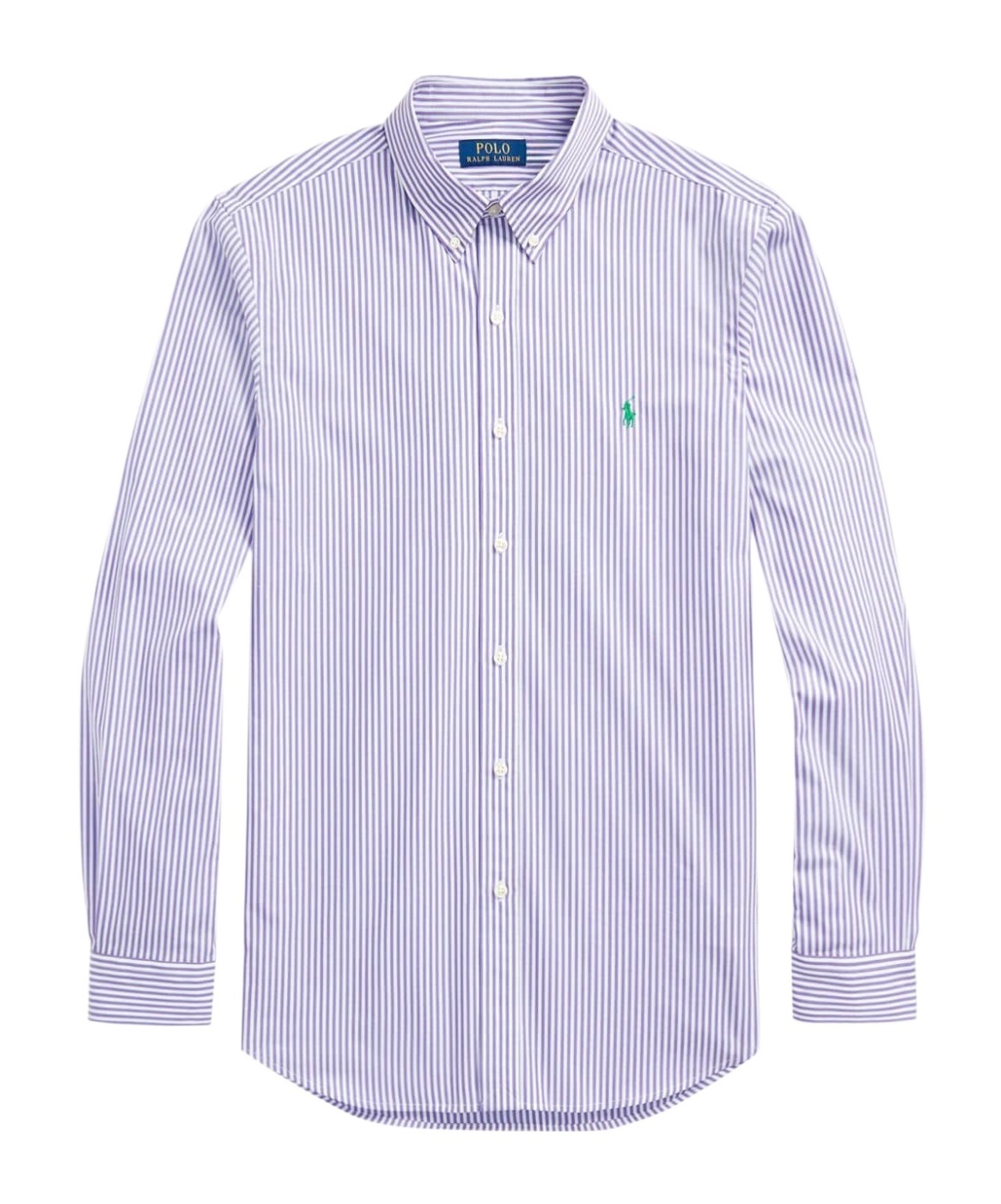 Polo Ralph Lauren Striped Shirt In Purple