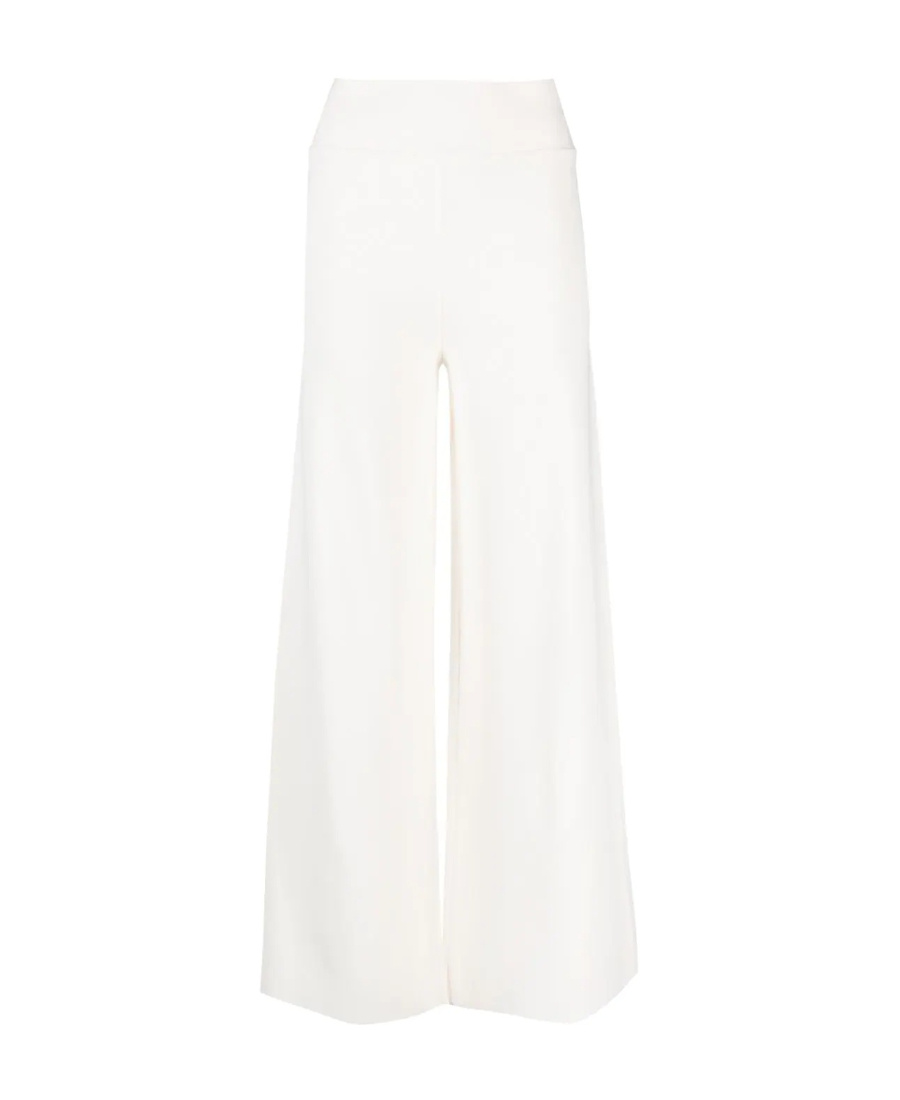 P.a.r.o.s.h Wide-legged Casual Pants In White