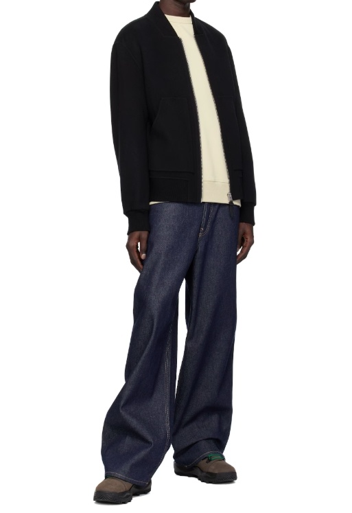 Mackage Black Emilio Bomber Jacket In Black