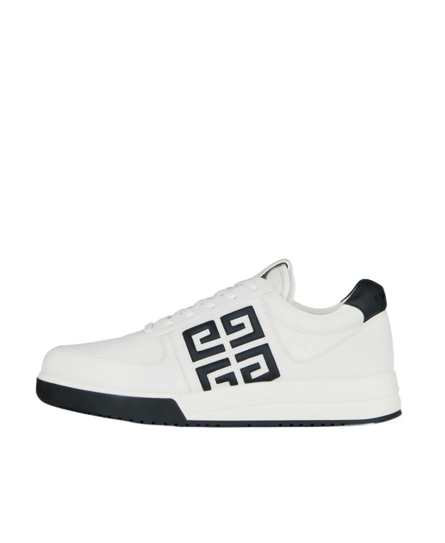 Givenchy G4 Leather Sneakers In White
