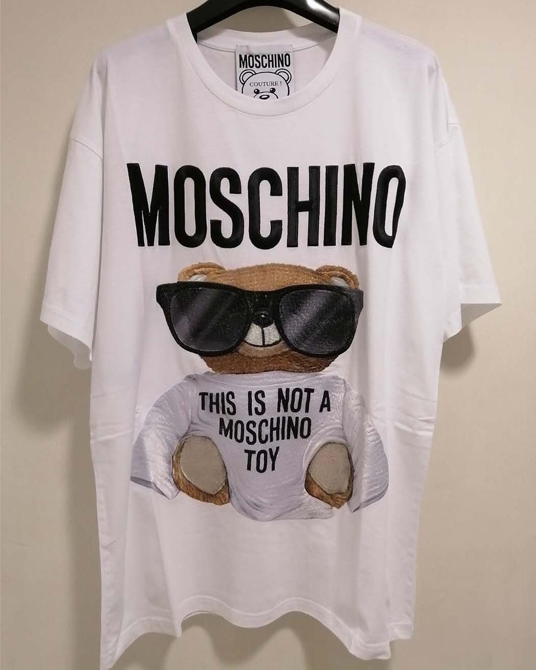 Moschino Teddy Bear-print T-shirt In White