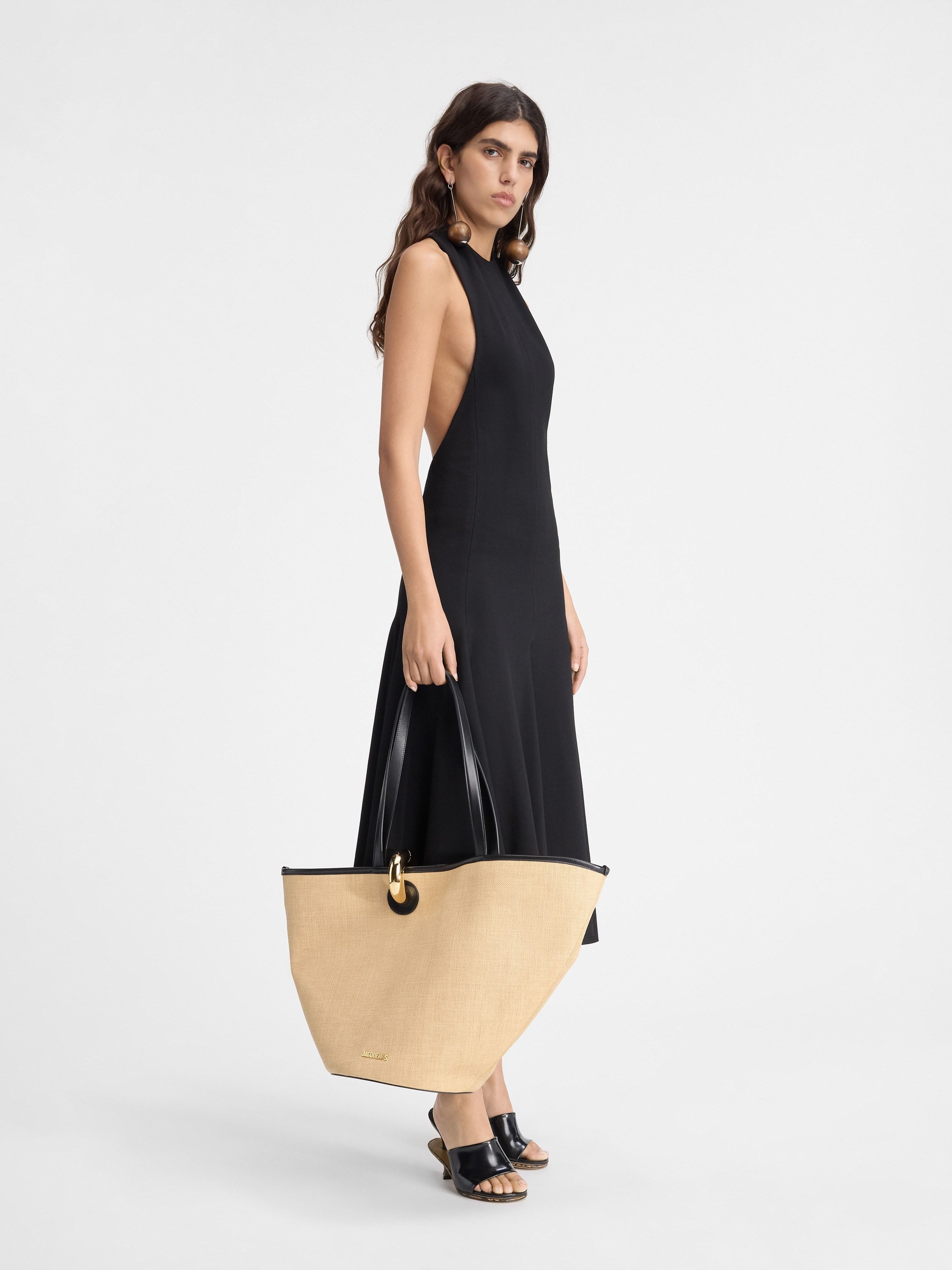 Jacquemus La Robe Favola In Black