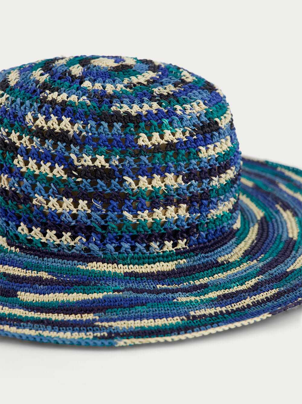 Sensi Studio Knit A Hat In Blue
