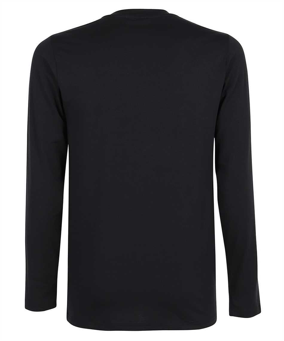 Tom Ford Fine-ribbed Logo Embroidered T-shirt In Black