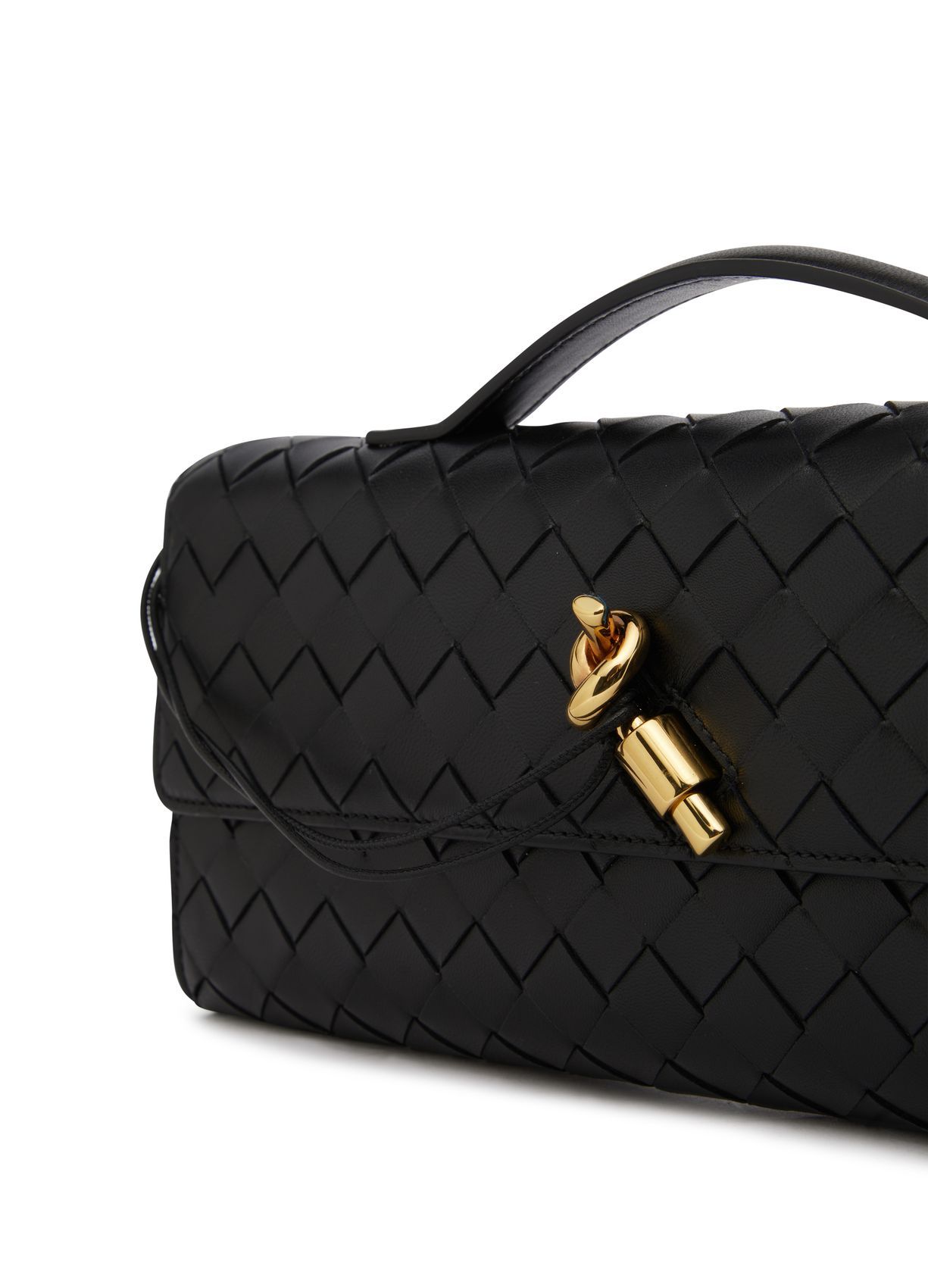 Shop Bottega Veneta Handbag With Handle In Black