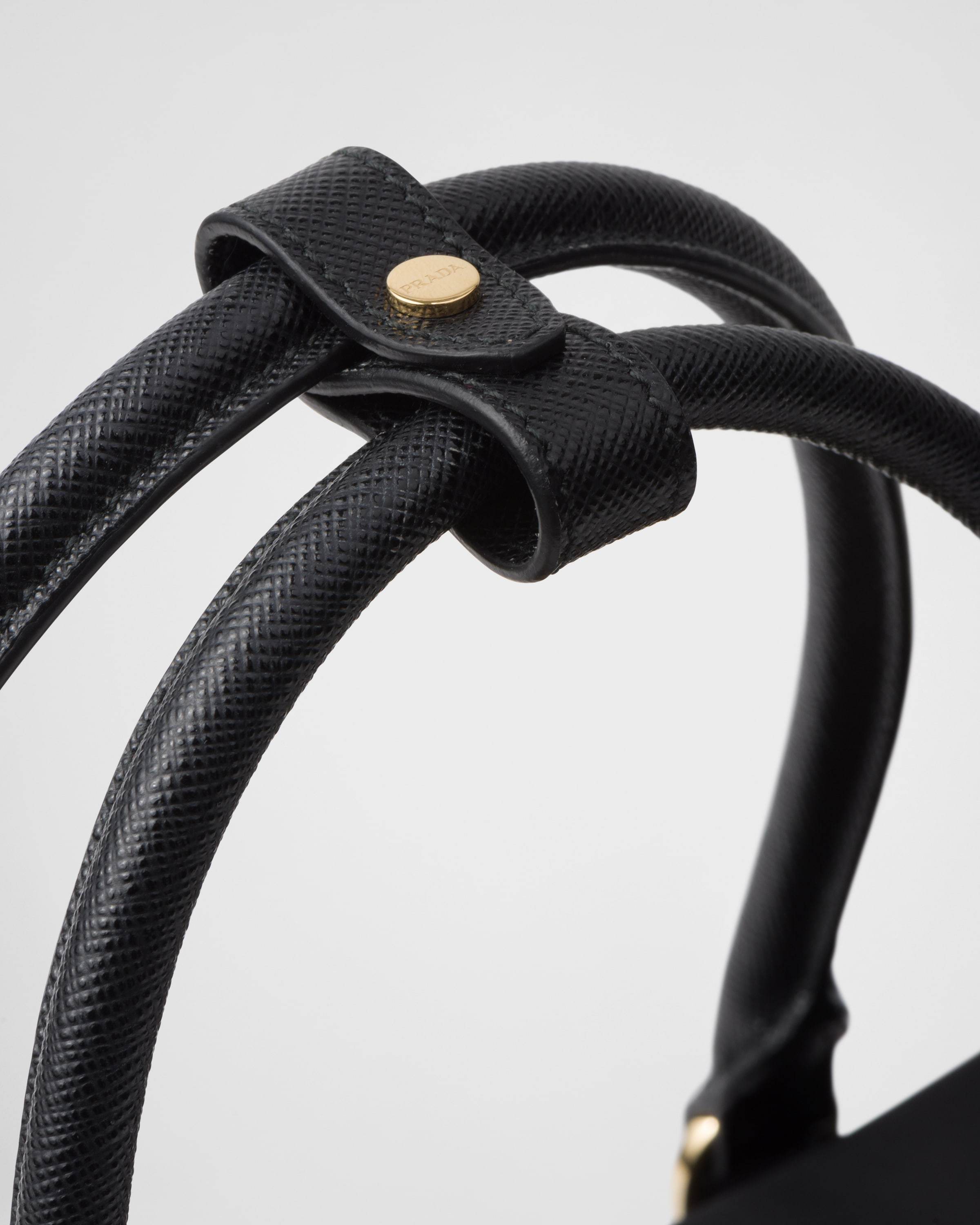 Prada 1978 Medium Re-nylon Clutch Bags In Black