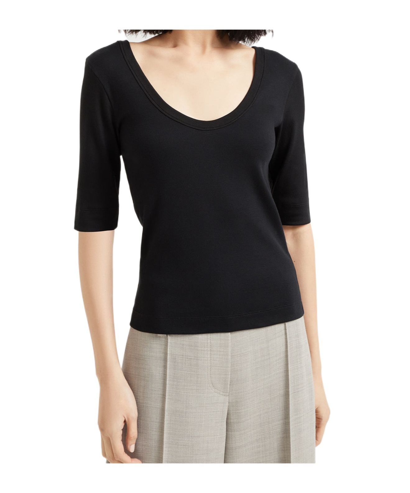 Brunello Cucinelli Cotton T-shirt In Black