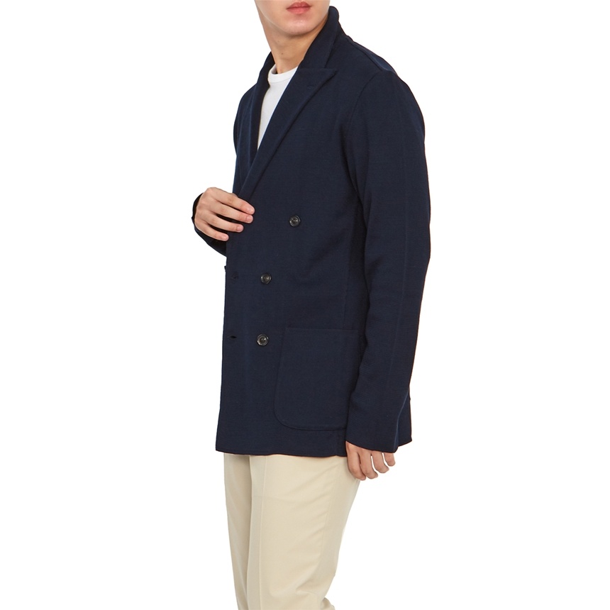 Lardini Long Sleeved Suit Jacket In Black
