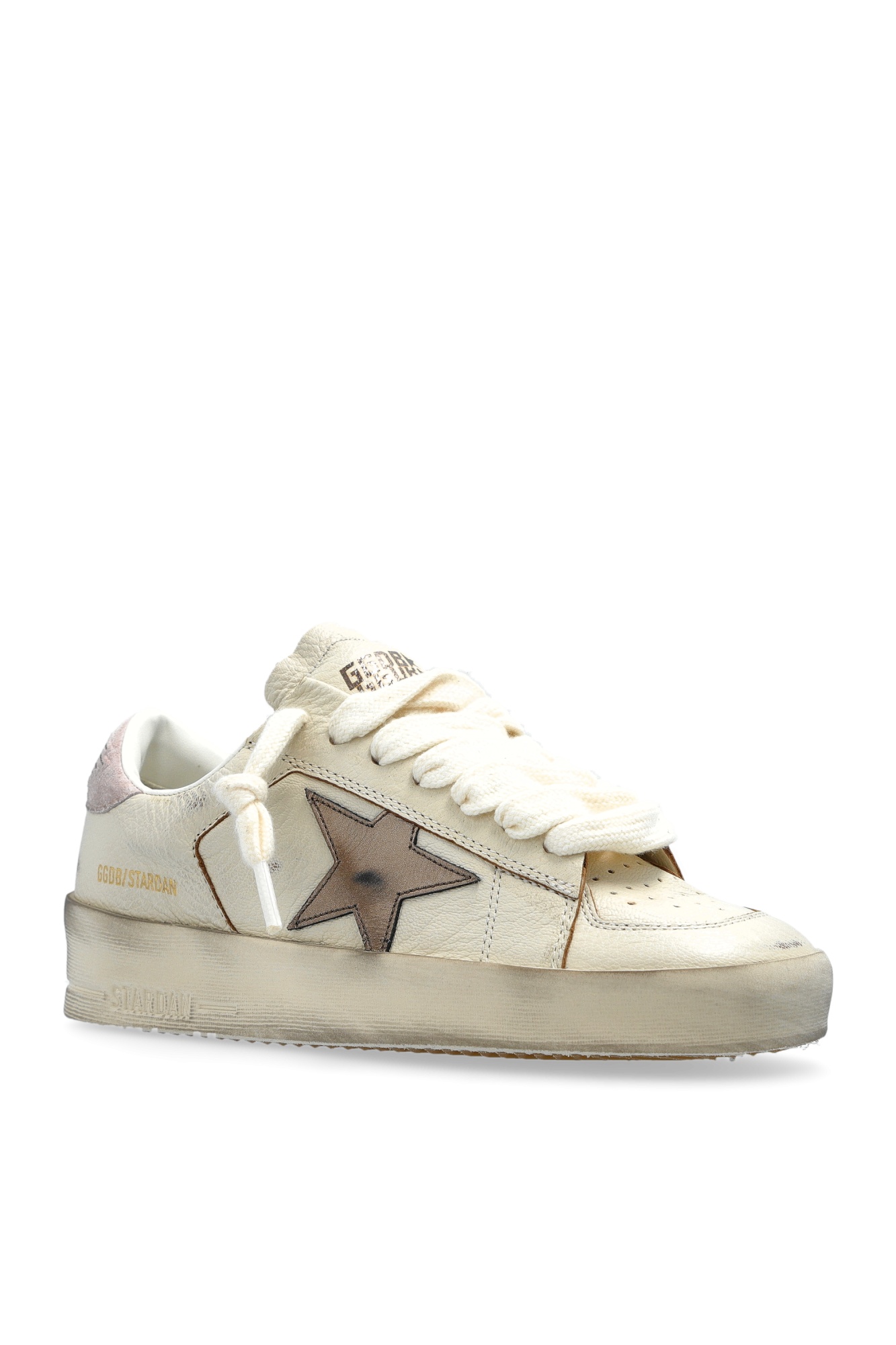 Golden Goose White Multicolor Shoes Flat Shoes In White