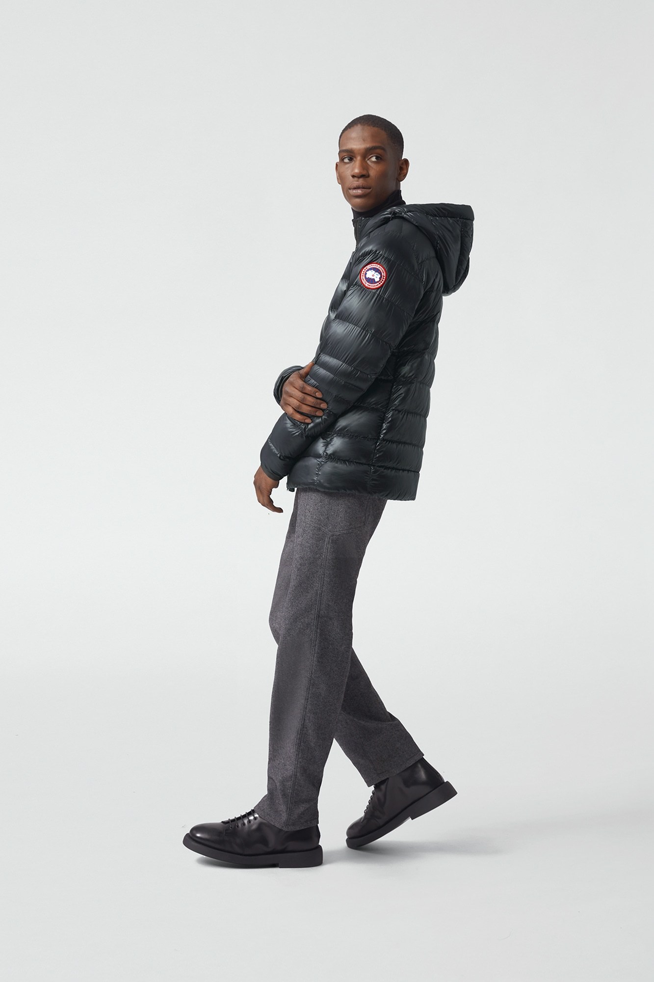 CANADA GOOSE CORE CROFTON QUILTED HOODED JACKET 