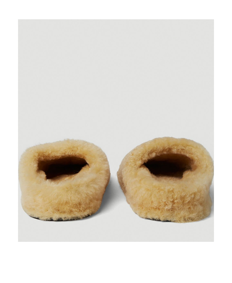JIL SANDER SHEARLING SLIPPERS