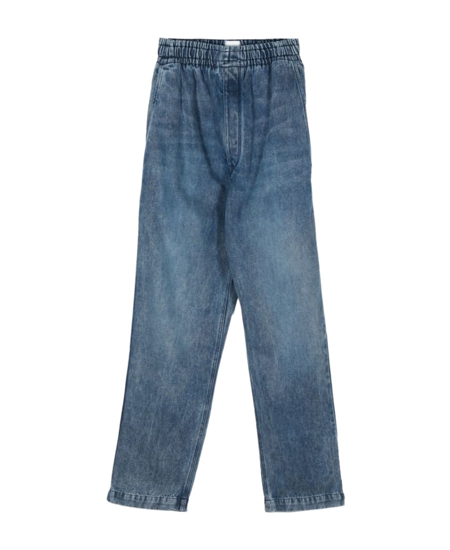 Isabel Marant Loose Waist Denim Trousers In Blue