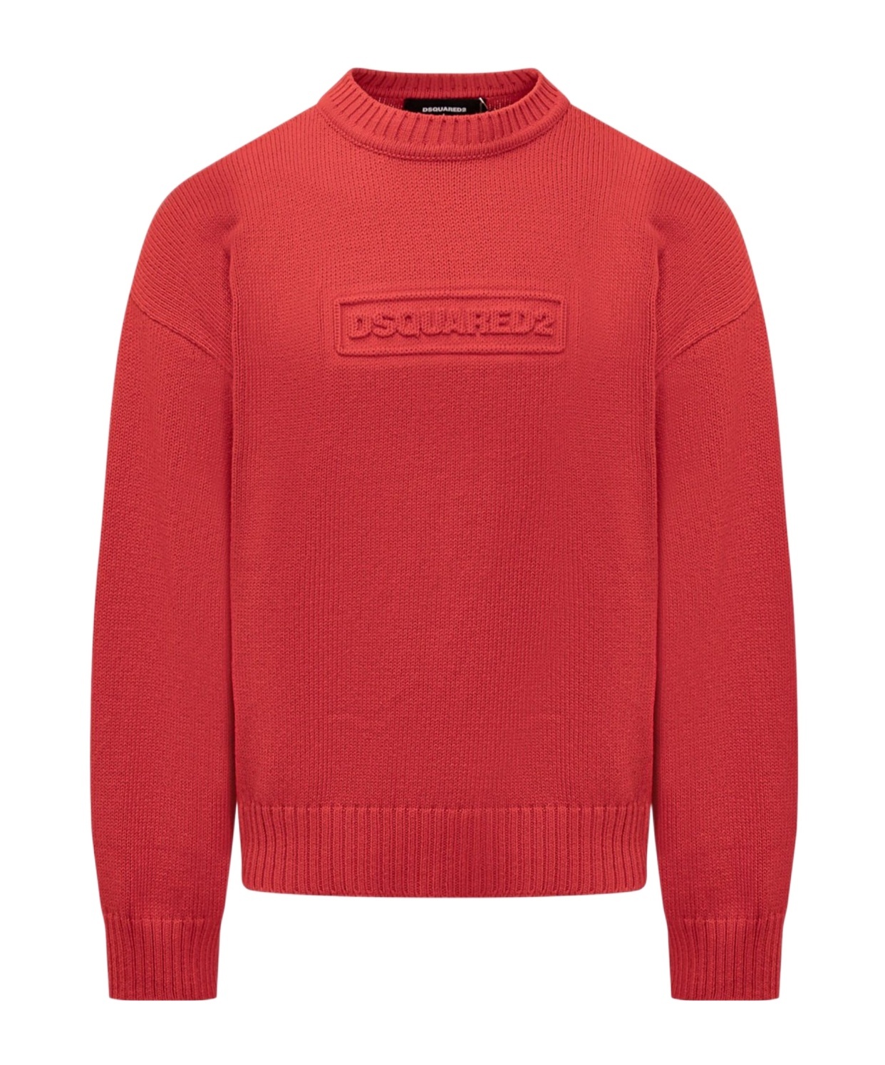 Dsquared2 Sweater With Logo In Red