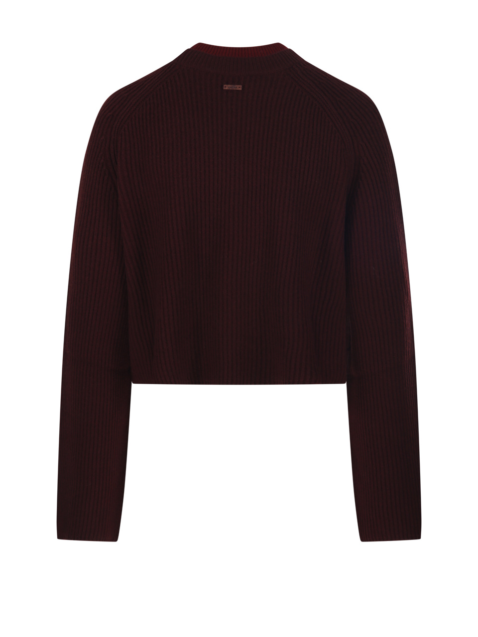 Max Mara Long-sleeved Sweater In Black
