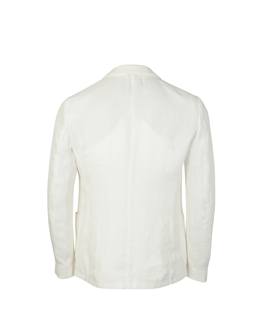 Armani Collezioni Logo Suit Jacket In White