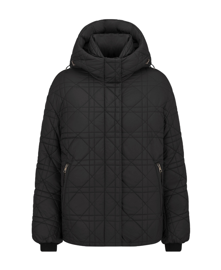 Dior Alps Hooded Cotton-padded Suit In Black