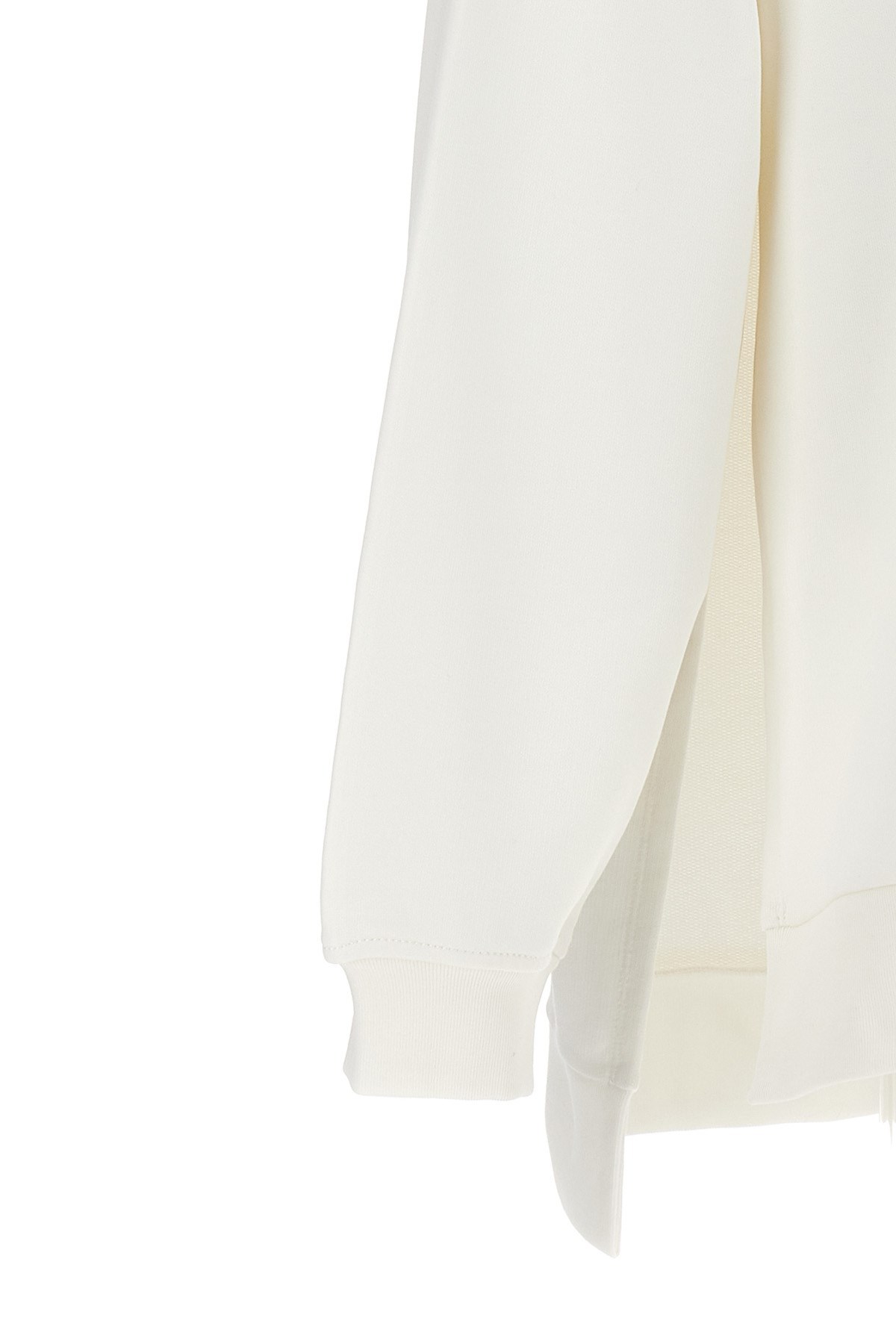 Marni Logo-print Cotton Hoodie In White