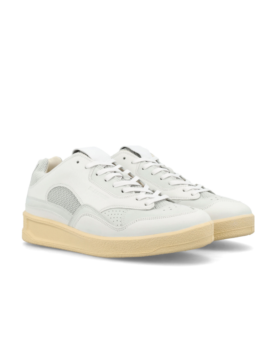 Jil Sander Panelled Low-top Sneakers In White