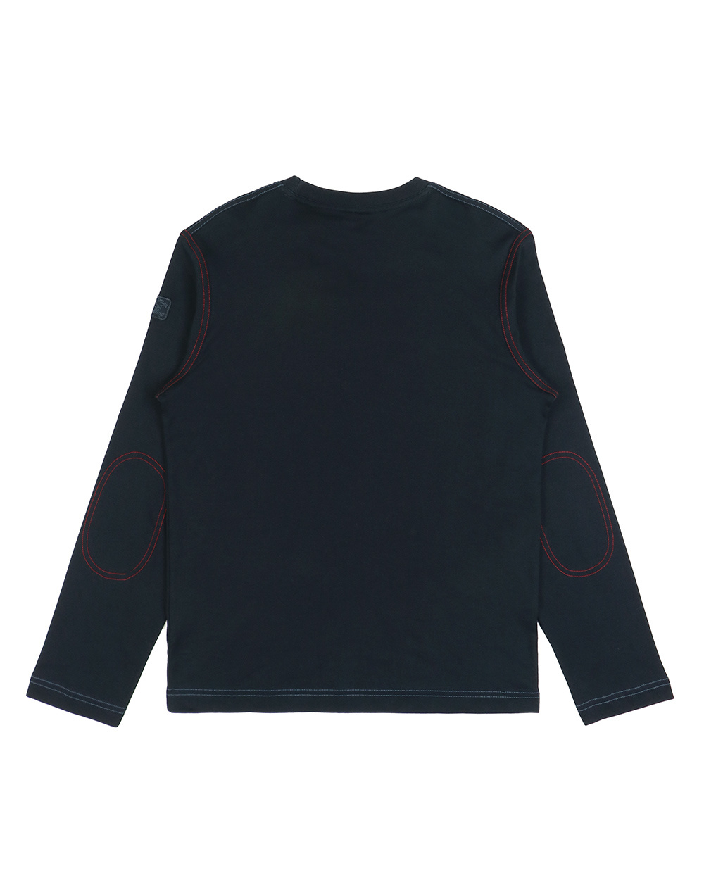 Shop Paul & Shark Logo Printed Long-sleeved T-shirt In Black
