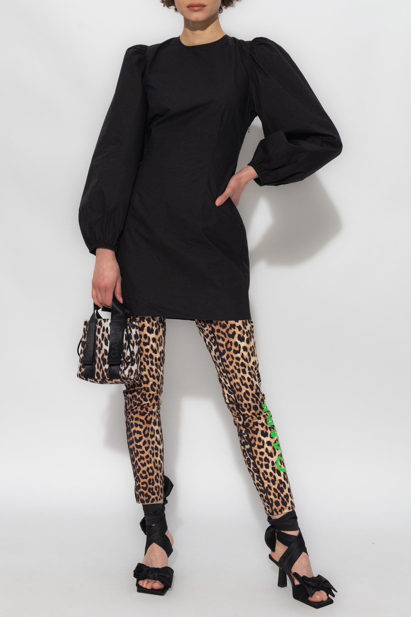 Ganni Dresses In Black