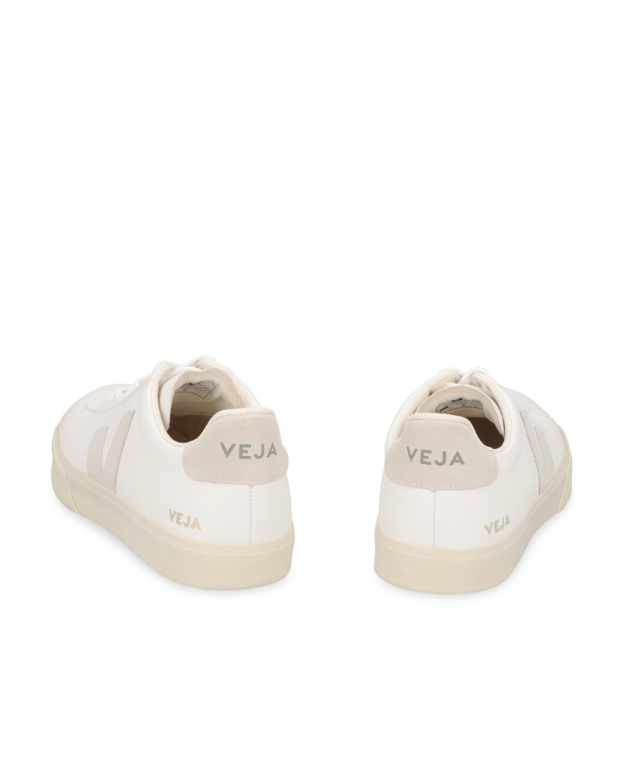 Veja Campo Leather White Natural Sneakers In White